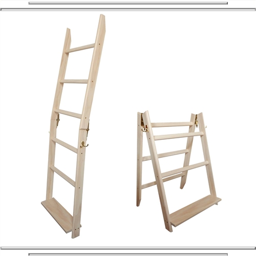 Whitewash LadderRack 5 Rung Model